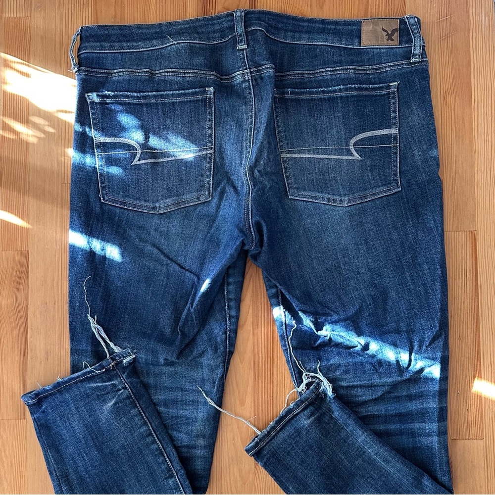 AEO Short Super Low Rise Jeggings - Picture 8 of 16